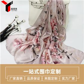 絲巾定制廠家——真絲圍巾、真絲絲巾、圍巾定制