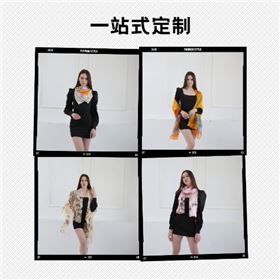 女真絲圍巾、真絲圍巾、圍巾絲巾